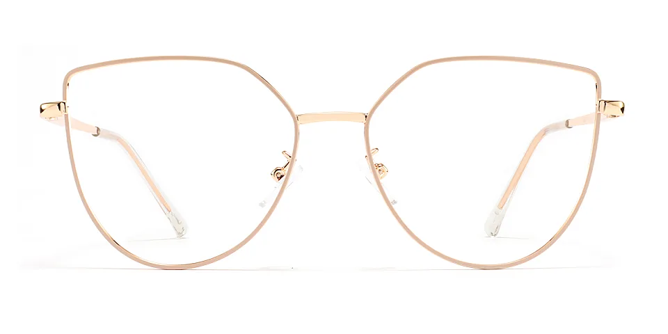 Denise champagne   Metal  Eyeglasses