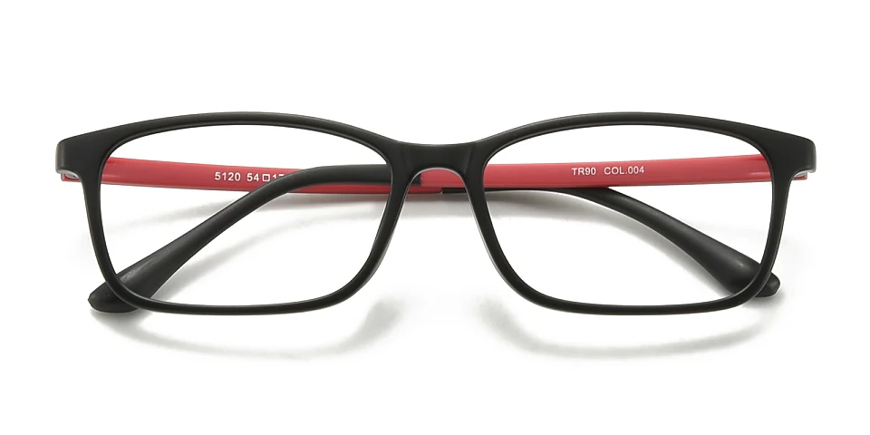 Avery black red   TR90  Eyeglasses