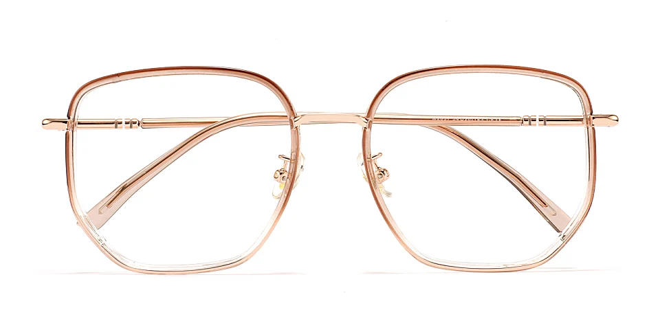 Vicky champagne   Plastic  Eyeglasses