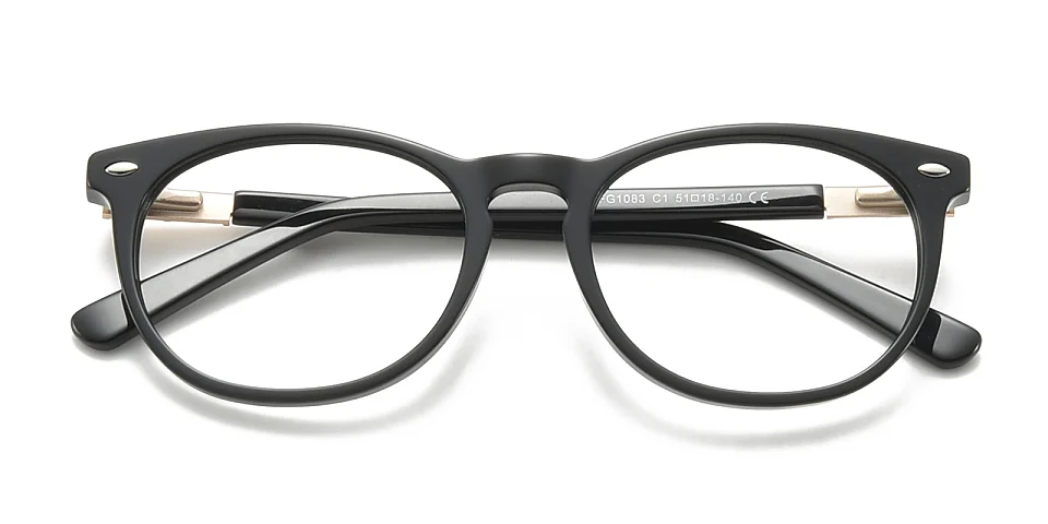 Greene black   Acetate  Eyeglasses