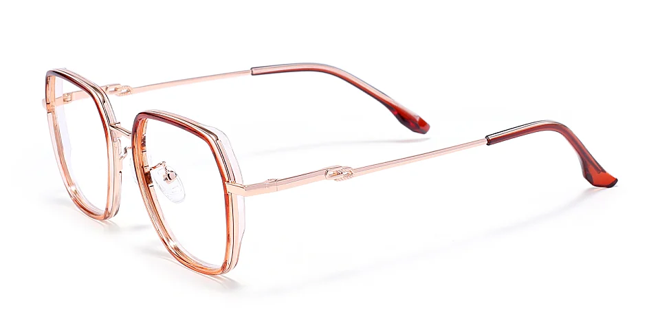 Viva orange champagne   Plastic  Eyeglasses