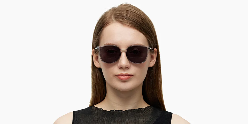 Gerda grey   Plastic  Sunglasses