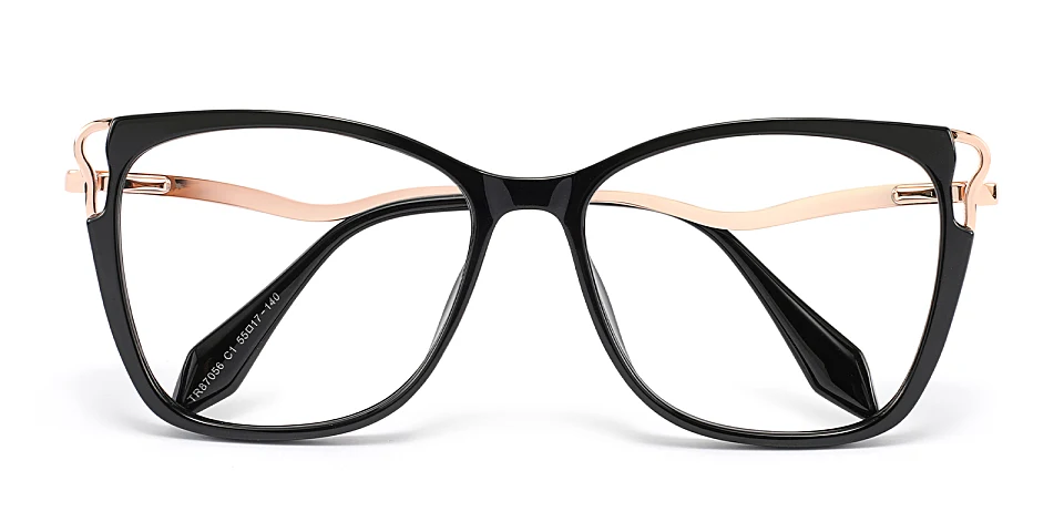 Wallis black   TR90  Eyeglasses