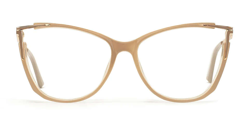 Louisa yellow   Plastic  Eyeglasses