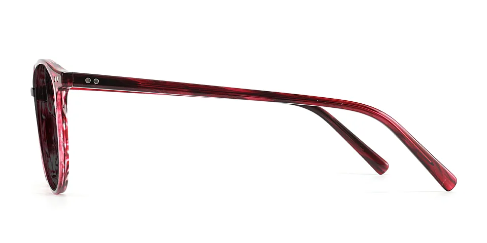 Pansy red tortoise   Plastic  Sunglasses