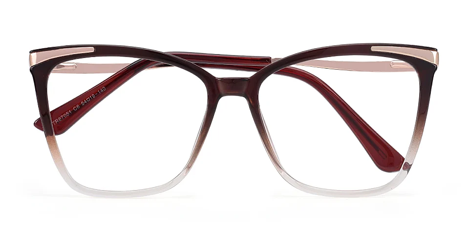 Sine brown champagne   Plastic  Eyeglasses