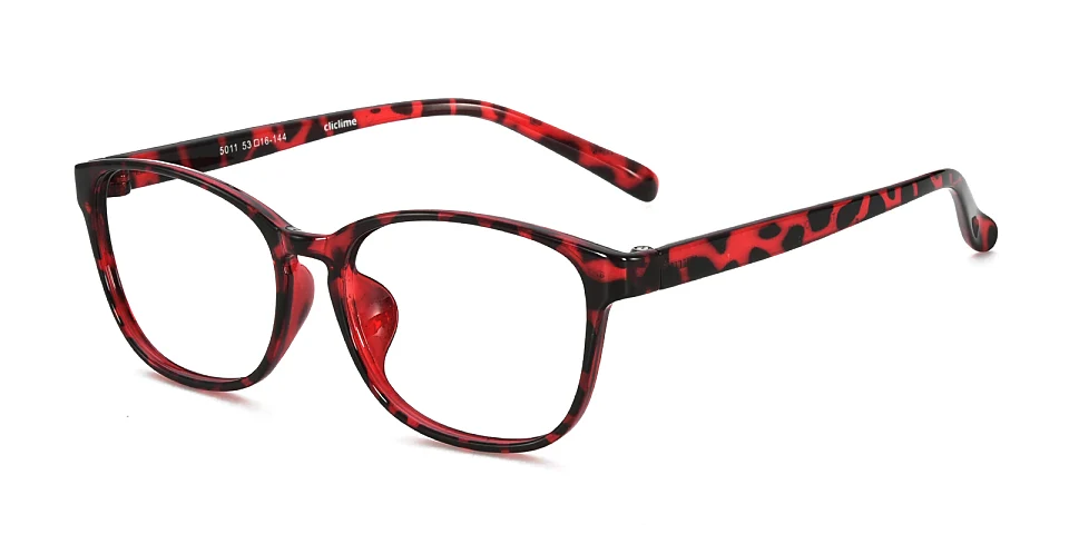 Fanny red tortoise   TR90  Eyeglasses