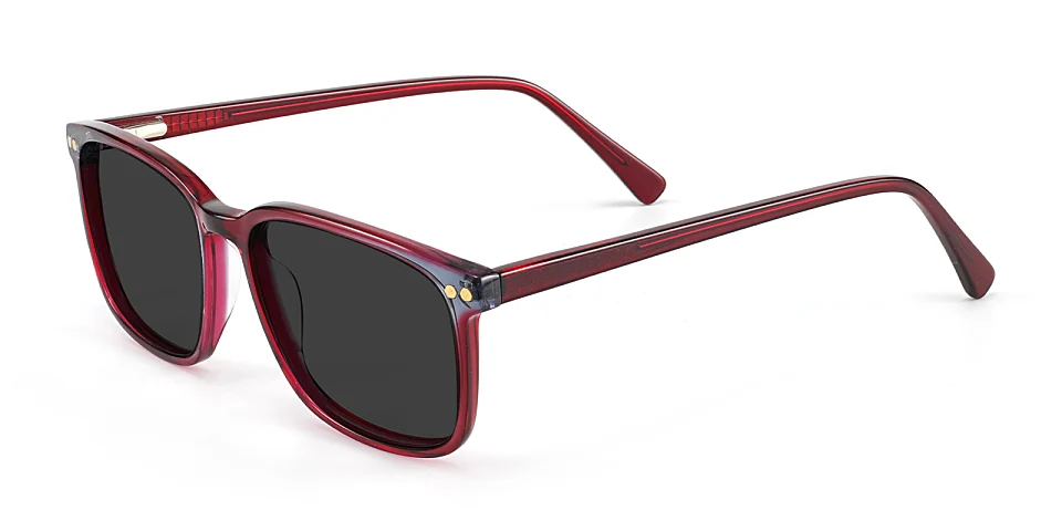 Tina red   Acetate  Sunglasses