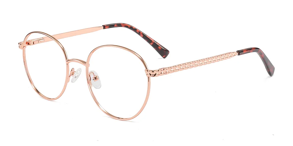 Suzy rose gold   Metal  Eyeglasses