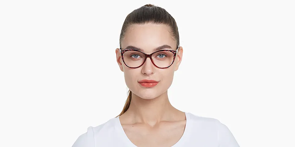 Xenia red   TR90  Eyeglasses