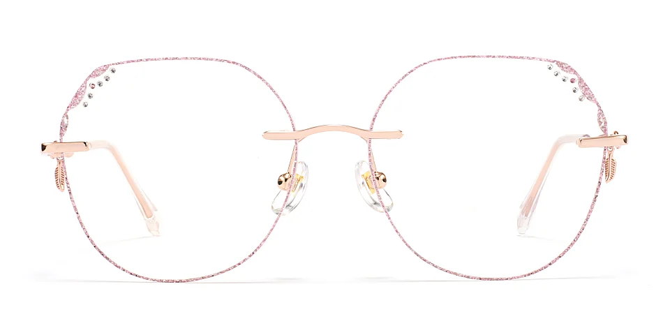 Anneli rose gold   Metal  Eyeglasses