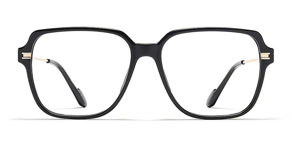 Chantel black   Plastic  Eyeglasses