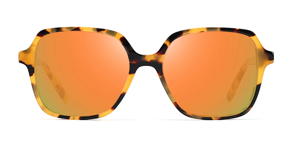 Jini yellow tortoise   Acetate  Sunglasses