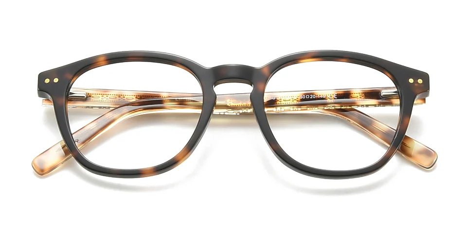 Ariel warm tortoise   Acetate  Eyeglasses