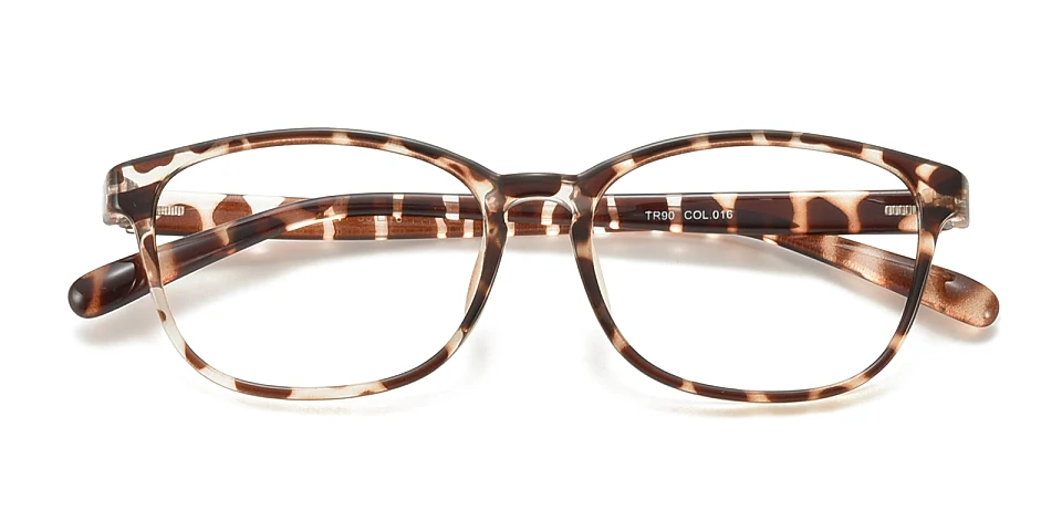 Fanny yellow tortoise   TR90  Eyeglasses