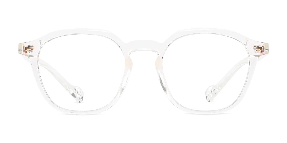 Devin clear   Plastic  Eyeglasses