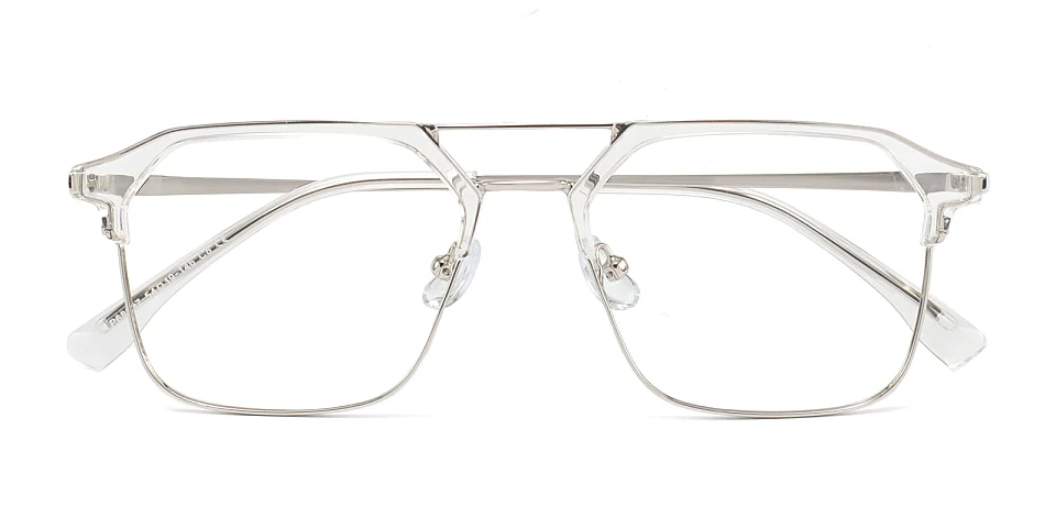 Kiki clear silver   Plastic  Eyeglasses