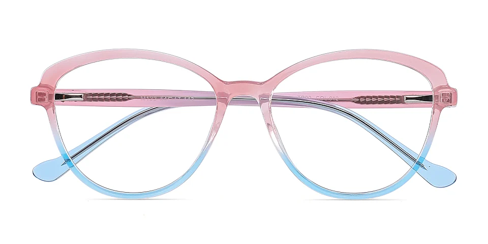 Cola pink blue   Plastic  Eyeglasses