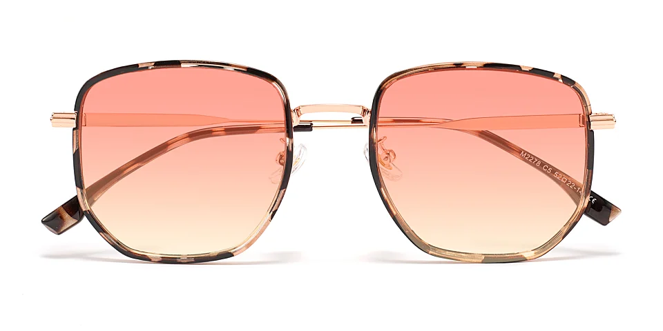 Clady champagne tortoise   Plastic  Sunglasses