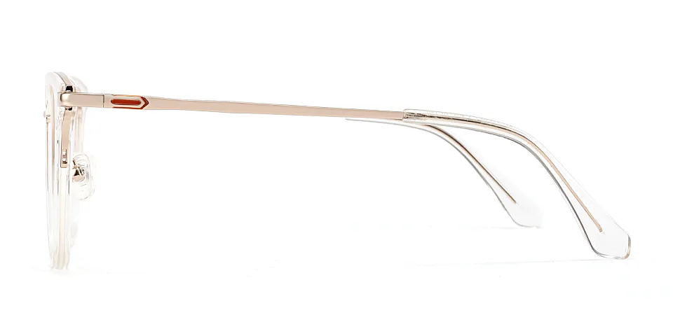 Hazel clear   Plastic  Eyeglasses