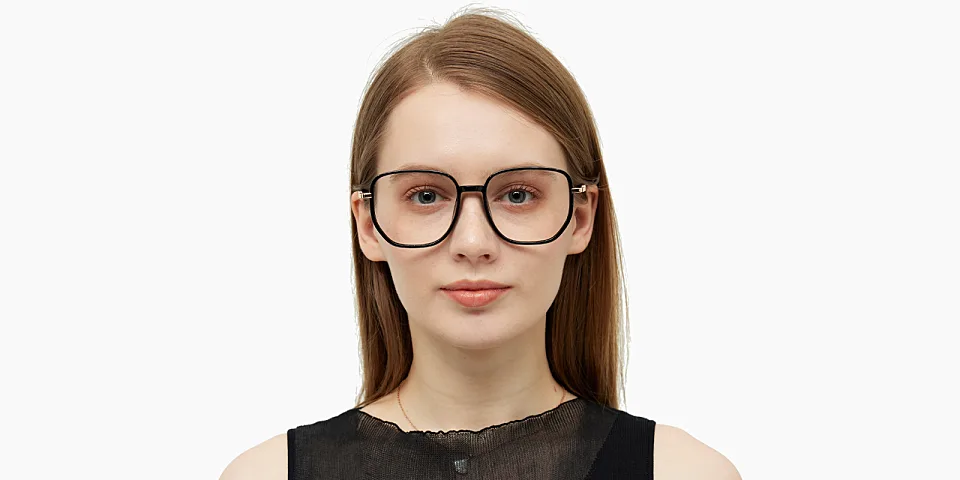 Gerda black   Plastic  Eyeglasses