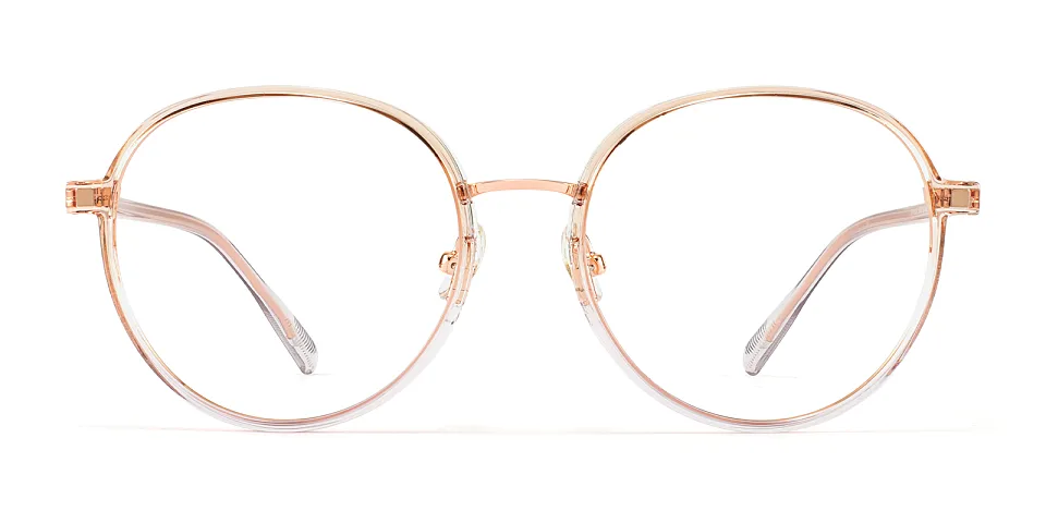 Kyra champagne   Plastic  Eyeglasses