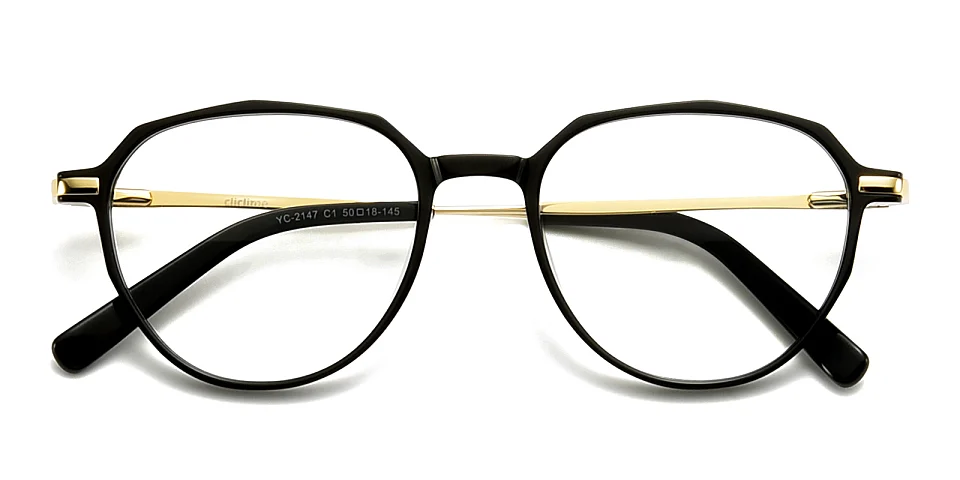 Hannah black   Acetate  Eyeglasses