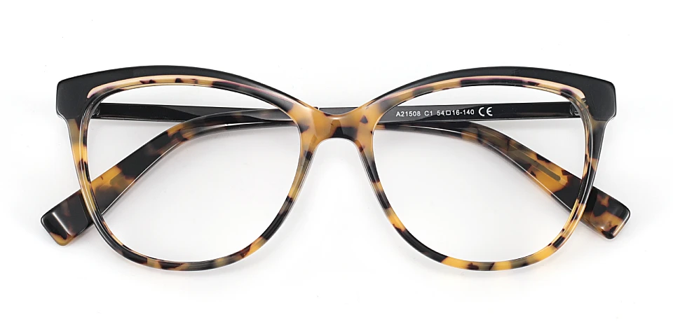 Belinda warm tortoise   Acetate  Eyeglasses