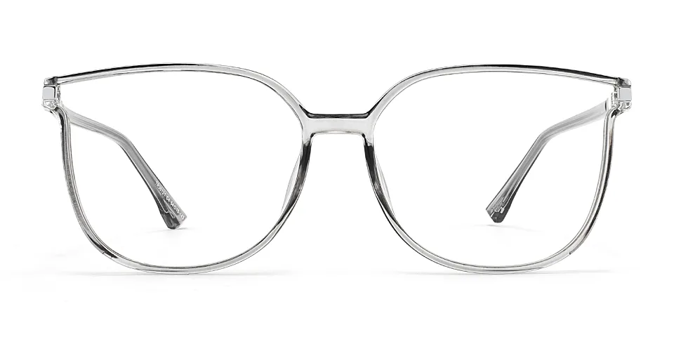 Aysun grey   Plastic  Eyeglasses