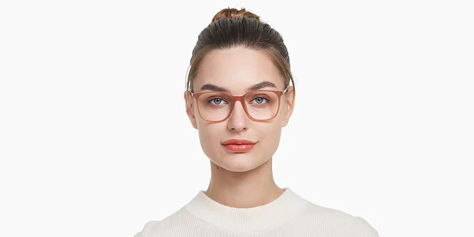 Ethan orange   TR90  Eyeglasses