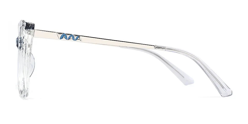 Monie clear blue   TR90  Eyeglasses