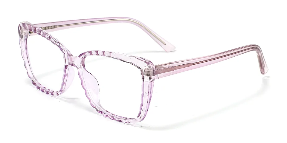 Larow lavender   Plastic  Eyeglasses