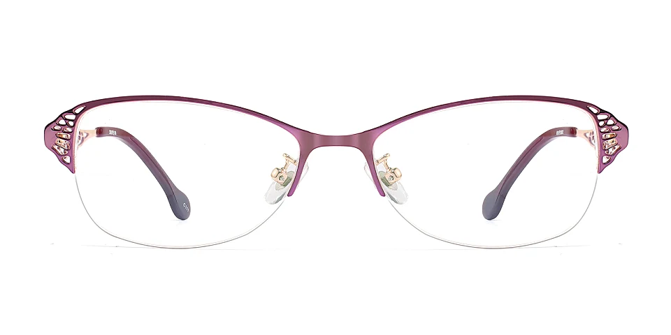 Shilo purple   Metal  Eyeglasses