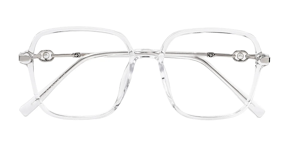 Cornelia clear silver   Plastic  Eyeglasses