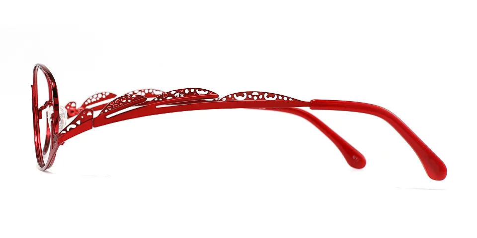 Beini red   Metal  Eyeglasses