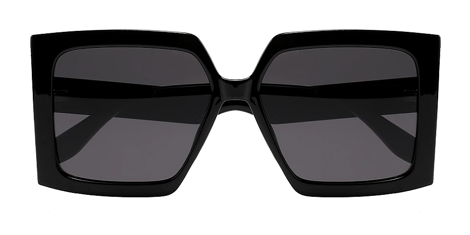 Jelly black   Plastic  Sunglasses