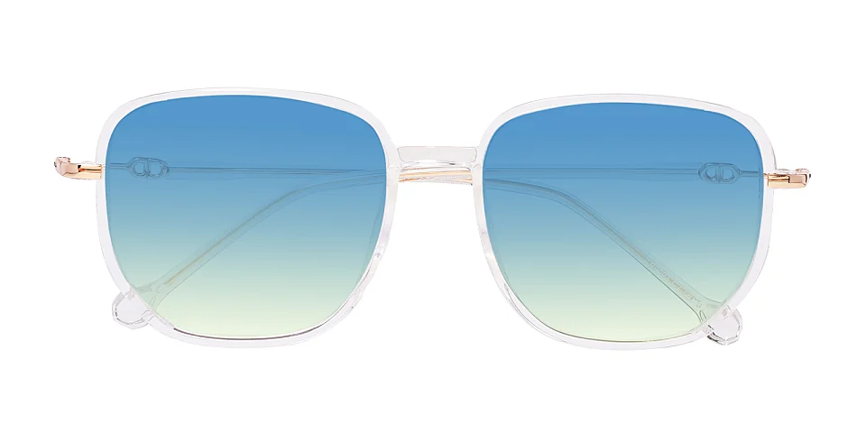 Gerda clear   Plastic  Sunglasses