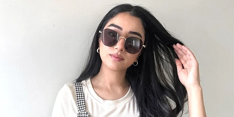 Megan gold   Metal  Sunglasses