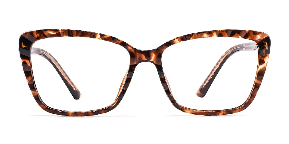 Larow warm tortoise   Plastic  Eyeglasses