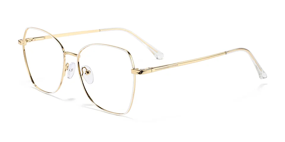 Berreth white   Metal  Eyeglasses