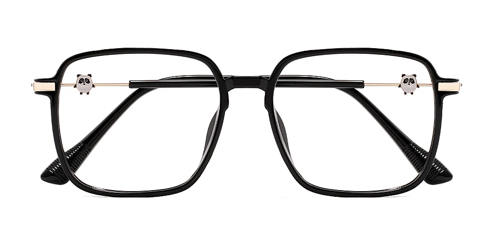 Melina black gold   Plastic  Eyeglasses