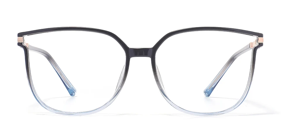 Sissie grey clear blue   Plastic  Eyeglasses