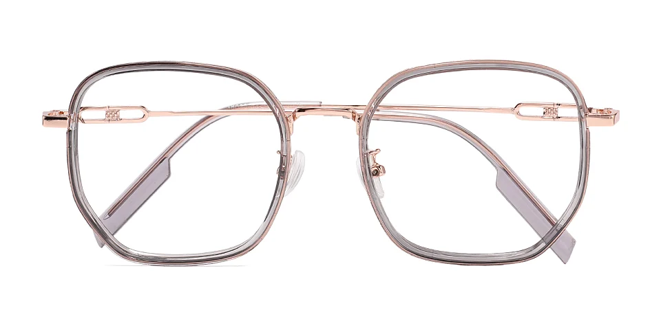 Sookie grey rose gold   Plastic  Eyeglasses