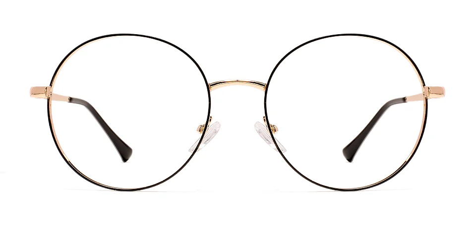 Ransey black gold   Metal  Eyeglasses