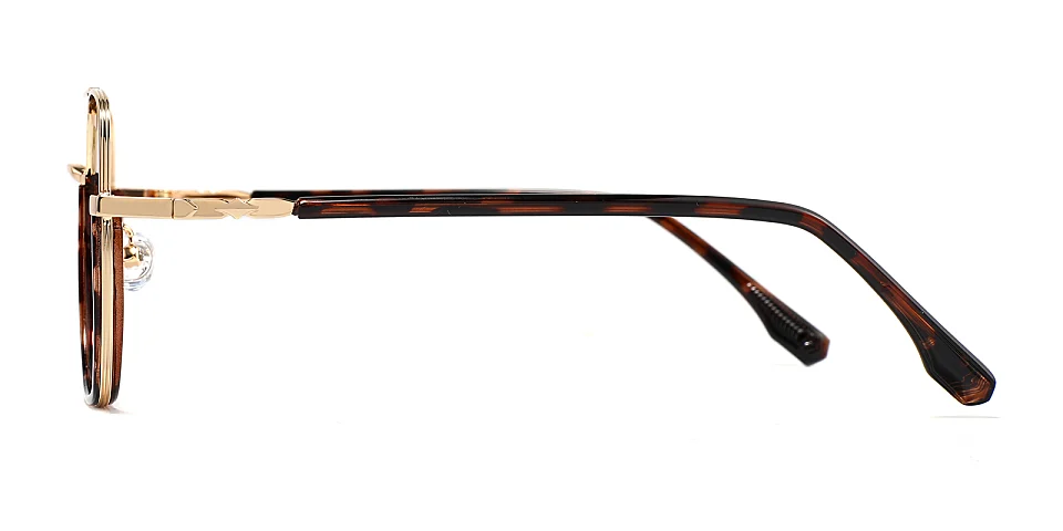 Perye gold warm tortoise   Metal  Eyeglasses