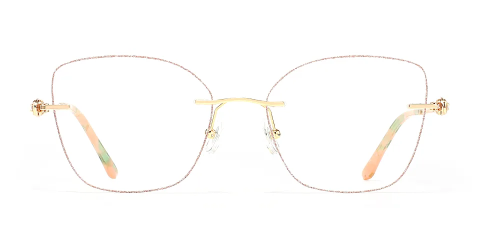 Whitney rose gold   Titanium  Eyeglasses