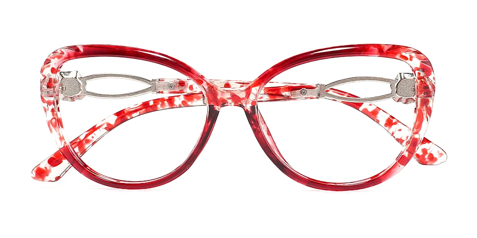 Kelley red tortoise   Plastic  Eyeglasses