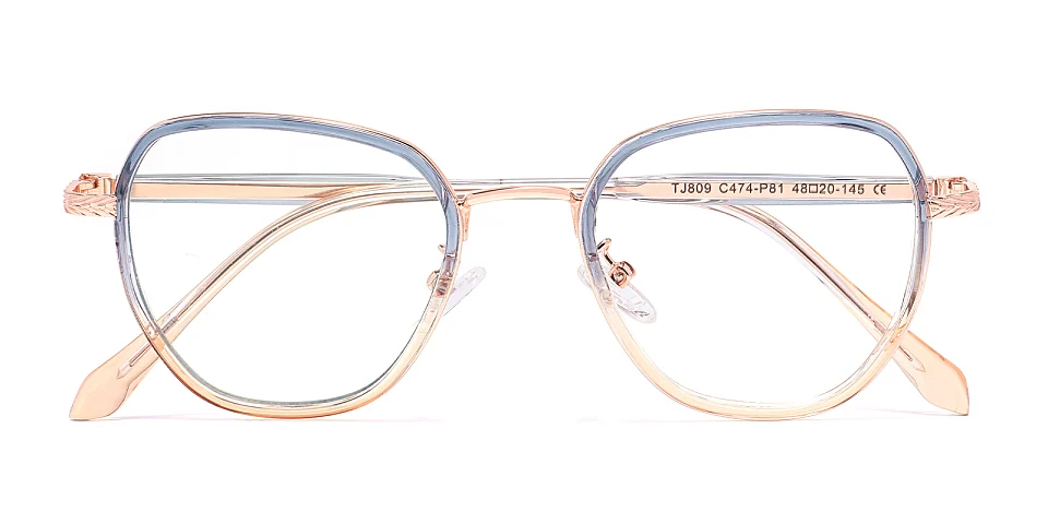 Keyla grey champagne   Plastic  Eyeglasses