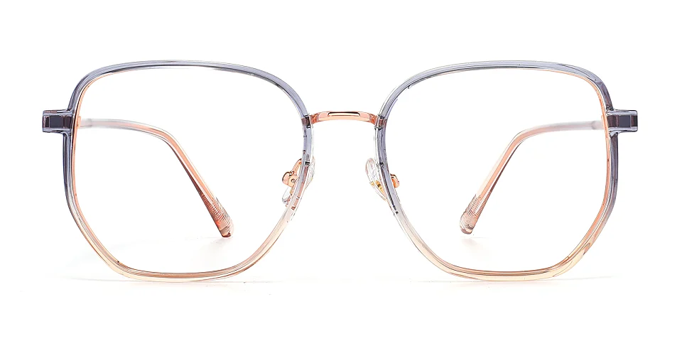 Liisi blue champagne   Plastic  Eyeglasses