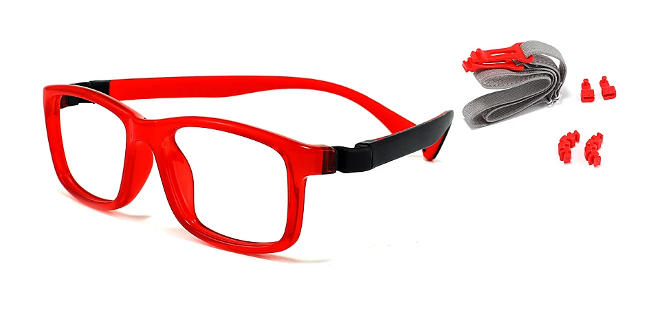 Penn red   Plastic  Eyeglasses